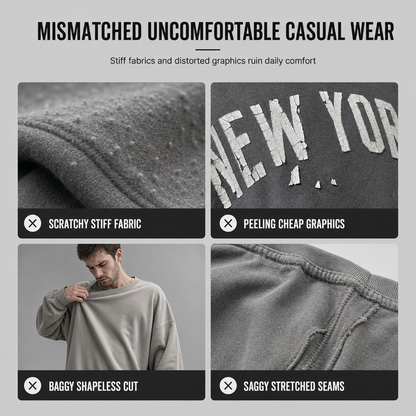 Men's Graphic Hoodie and Sweatpants Set