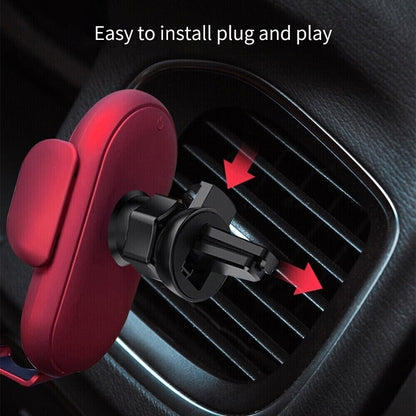 Smart car wireless charger phone holder